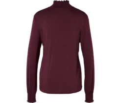 Blusenshirt mit Stehkragen