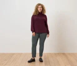 Blusenshirt mit Stehkragen