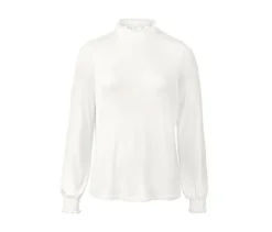 Blusenshirt mit Stehkragen