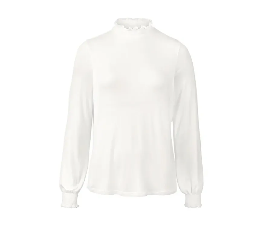 Blusenshirt mit Stehkragen