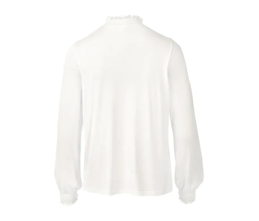 Blusenshirt mit Stehkragen
