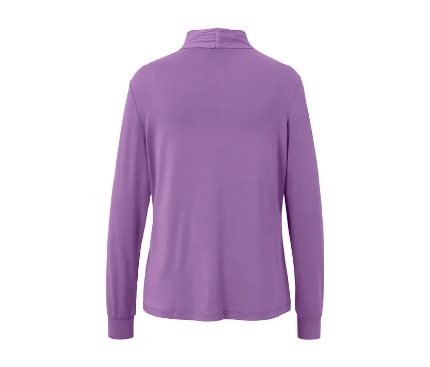 Blusenshirt mit V-Ausschnitt