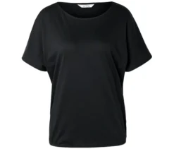Blusenshirt, schwarz
