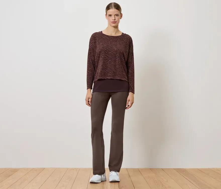 Bodyforming-Sporthose, chocolate