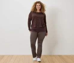 Bodyforming-Sporthose, chocolate