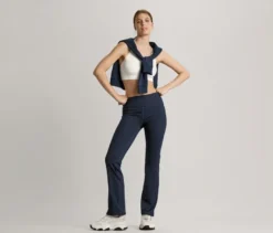 Bodyforming-Sporthose, marineblau