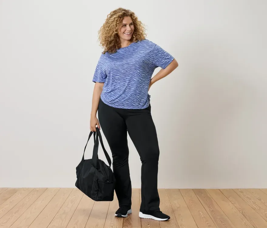 Bodyforming-Sporthose, schwarz