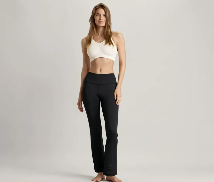 Bodyforming-Sporthose, schwarz