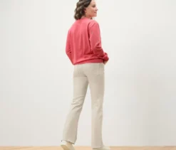 Bootcut Jeans ‒ Fit »Lou«, cremeweiß