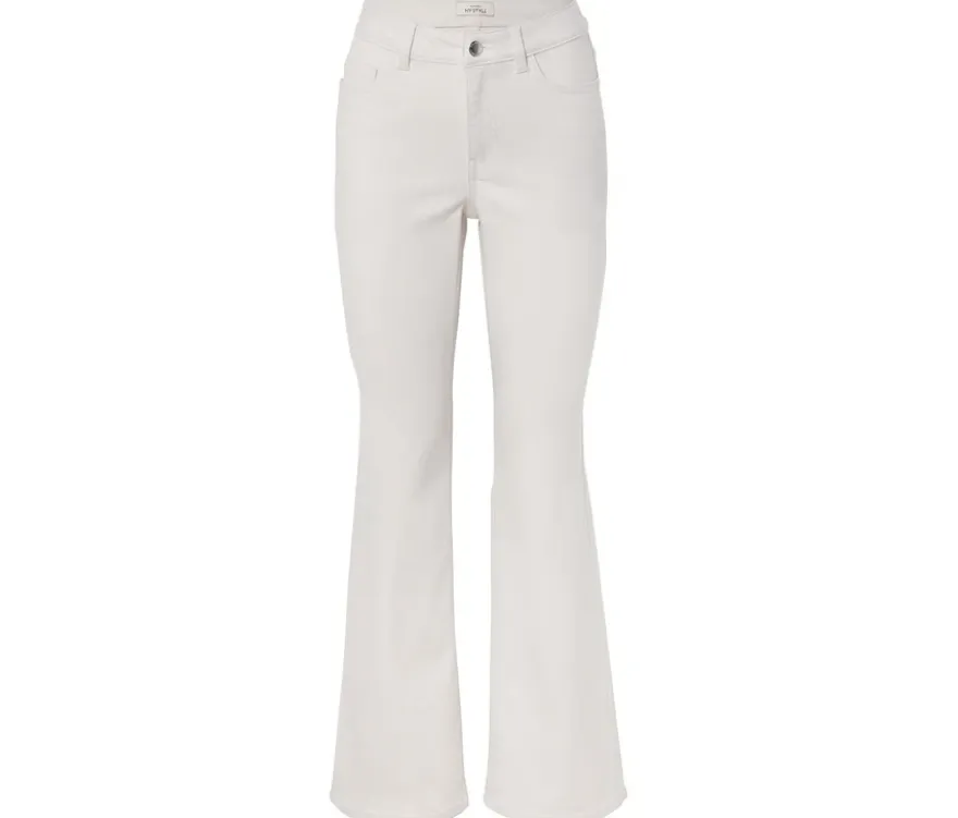 Bootcut Jeans ‒ Fit »Lou«, cremeweiß