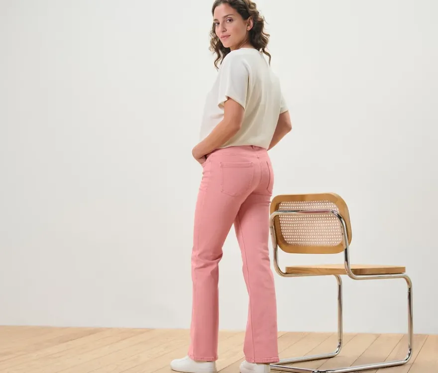 Bootcut Jeans ‒ Fit »Lou«, koralle