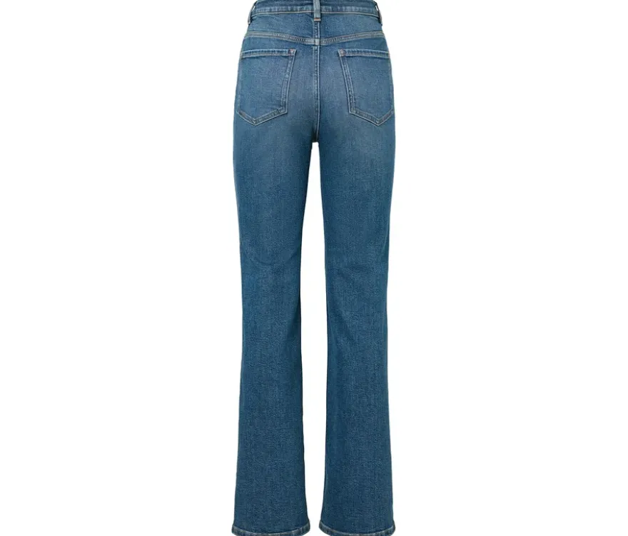 Bootcut Jeans – Fit »Lou«, mid blue