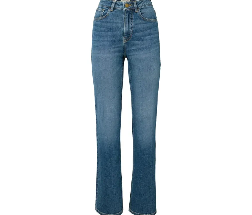 Bootcut Jeans – Fit »Lou«, mid blue