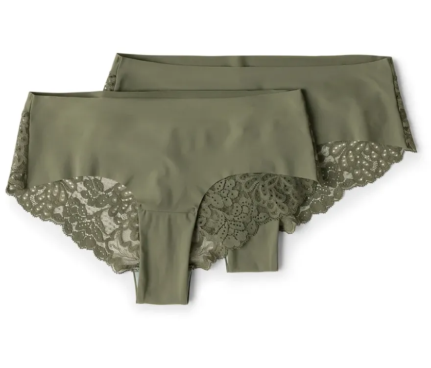 2 Brazil Slips »Magic Cut«, khaki