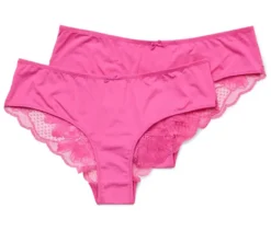 2 Brazilslips, pink