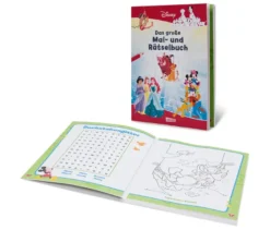 Buch »Disney – das große Mal- und Rätselbuch«