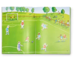 Buch »Fußball – Stickern & Rätseln«