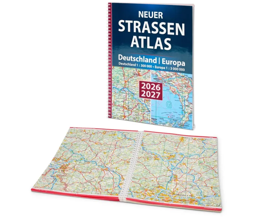 Buch »Neuer Straßen-Atlas Deutschland/Europa 2026/2027«