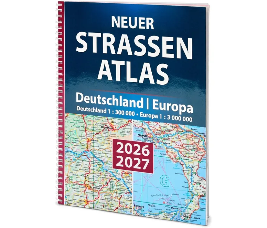Buch »Neuer Straßen-Atlas Deutschland/Europa 2026/2027«