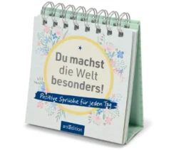 Buch: Tisch-Aufsteller »Du machst die Welt besonders«