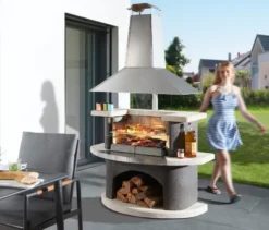 Buschbeck Premium Grillkamin »Zürich« inkl. Wetterschutzhaube