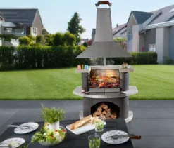 Buschbeck Premium Grillkamin »Zürich« inkl. Wetterschutzhaube