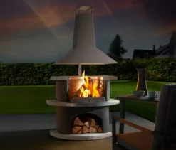 Buschbeck Premium Grillkamin »Zürich« inkl. Wetterschutzhaube