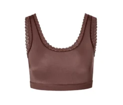 Bustier, kastanie