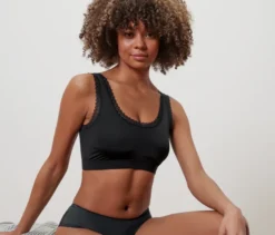 Bustier, schwarz