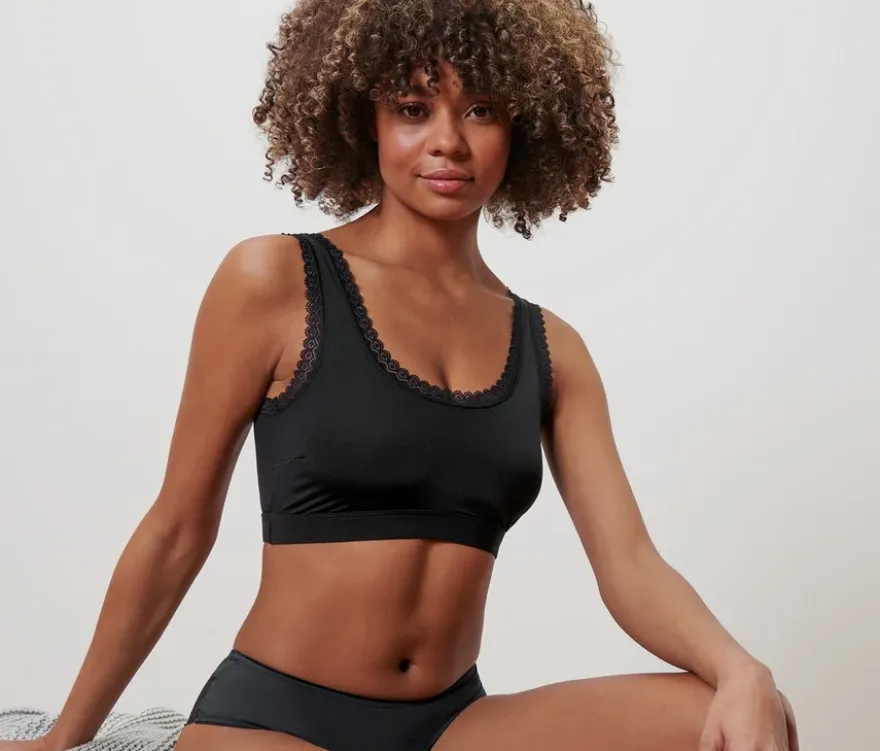 Bustier, schwarz