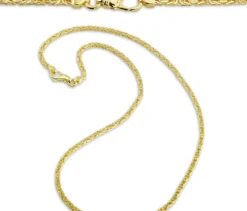 Byzantiner Kette, 585 GG, 50 cm
