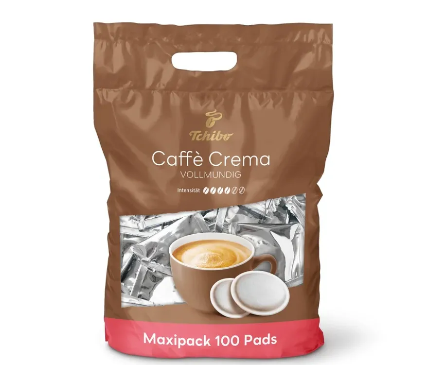 Caffè Crema Vollmundig Pads - 100 Pads