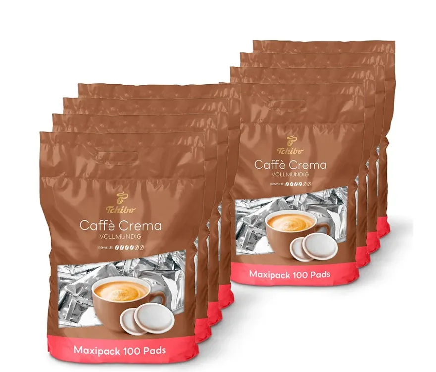 Caffè Crema Vollmundig - 8 x 100 Pads