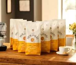 Caffè Molinari Caffè Crema Delizioso - 8 x 1 kg Ganze Bohne