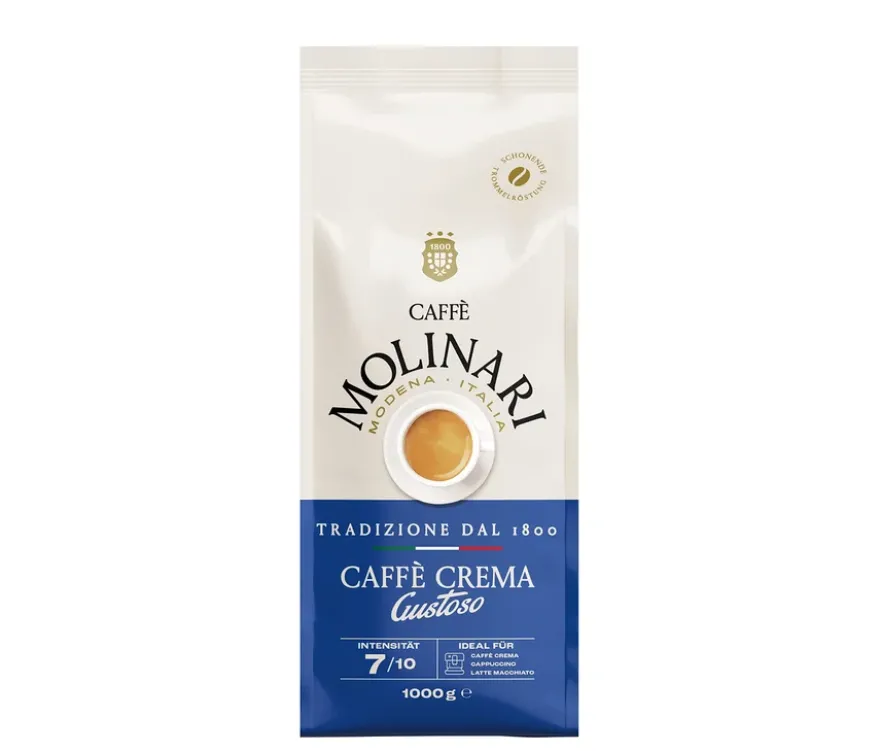 Caffè Molinari Caffè Crema Gustoso - 1 kg Ganze Bohne