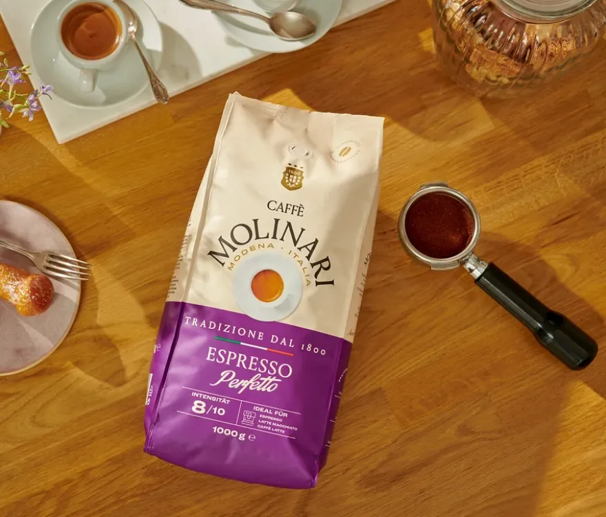 Caffè Molinari Espresso Perfetto - 1 kg Ganze Bohne