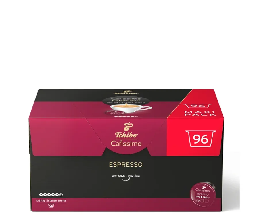 Cafissimo Espresso kräftig - 96 Kapseln