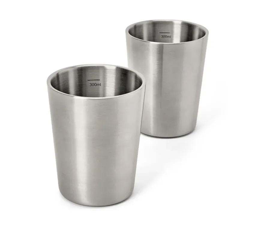 2 Camping-Becher