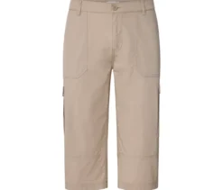 Cargo-Bermuda in 3/4-Länge, beige
