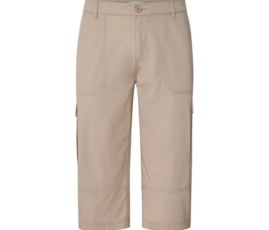 Cargo-Bermuda in 3/4-Länge, beige