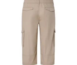 Cargo-Bermuda in 3/4-Länge, beige