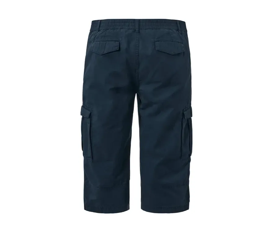 Cargo-Bermuda in 3/4-Länge, navy