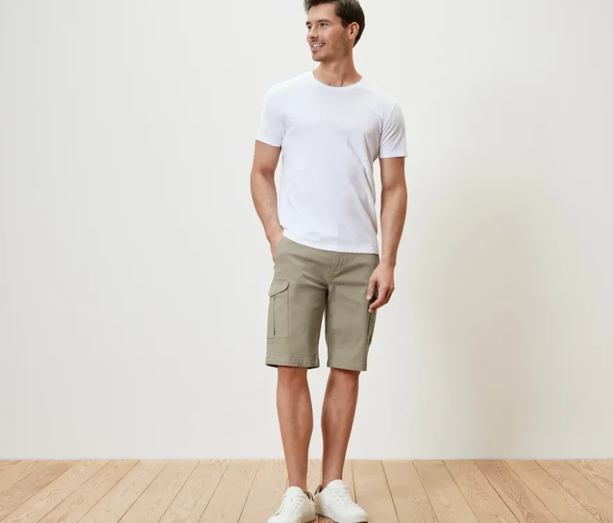 Cargo-Shorts, beige