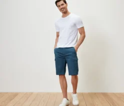Cargo-Shorts, blau