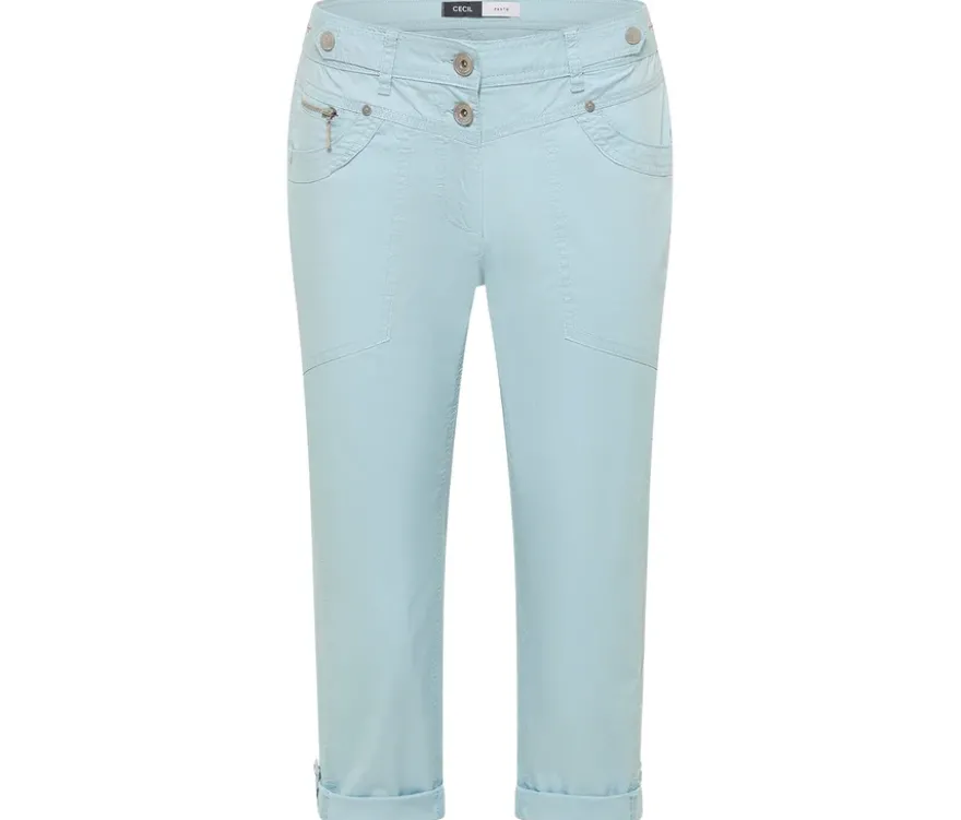 Cecil 3/4-Hose, hellblau