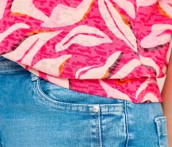 CECIL Kurzarmshirt, rosa