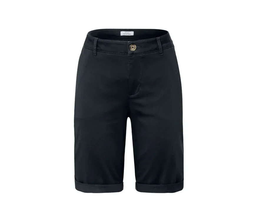 Chino-Shorts, navy