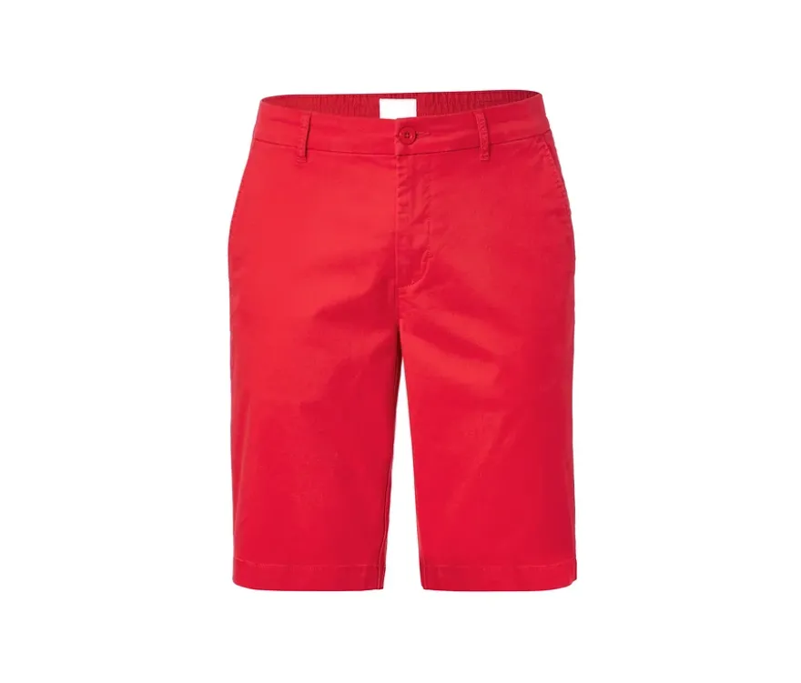 Chino-Shorts, rot
