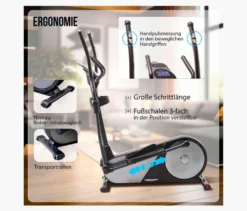 Christopeit Sport Crosstrainer-Ergometer »EL 8000«