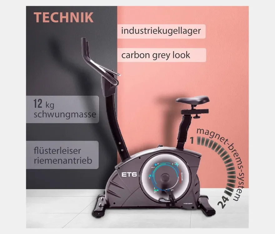 Christopeit Sport Heimtrainer Ergometer »ET 6«